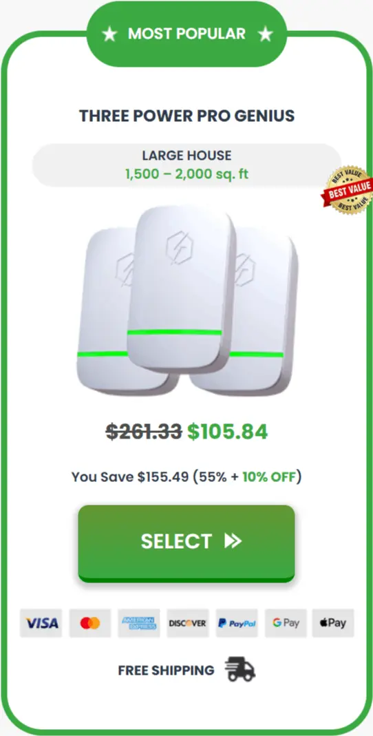 Power Pro Genius offer package price 